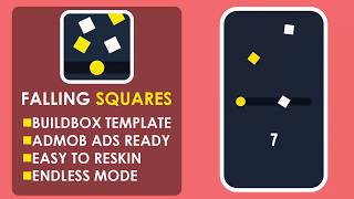 Falling Squares - Made with Buildbox screenshot 5