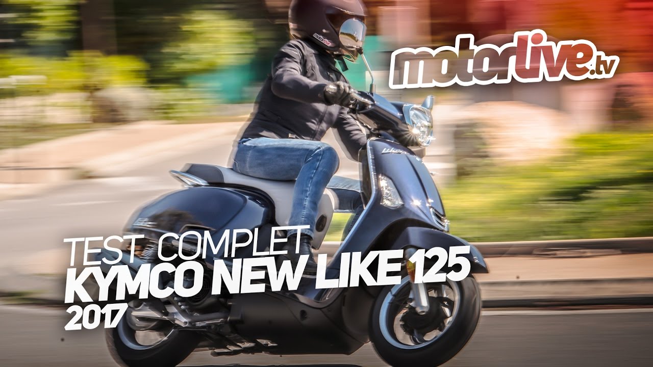KYMCO NEW LIKE 125 2017 | TEST COMPLET