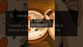 Salmos 34:8 Probad y ved que es bueno Jehová; bienaventurado el hombre que se refugia en él.