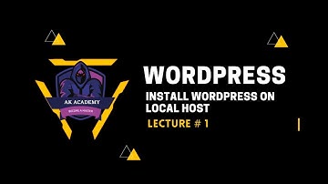 Install WordPress on localhost - Step By Step Guide  | WordPress Tutorial for Beginners | Part-1