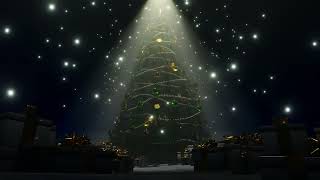 Spinning Christmas Tree & Festive Music