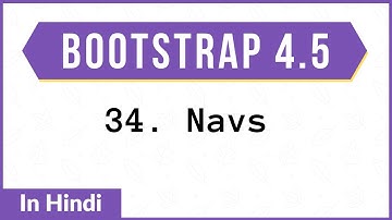 #34. Navs | Bootstrap