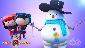 I am Little Snowman | Christmas Songs | Bible Songs For Kids and Children | Froztee & Friends
