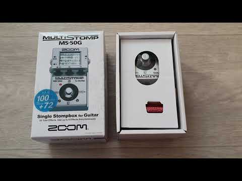 ОНЛАЙН ТРЕЙД.РУ — Педаль эффектов Zoom MS-50G, для электрогитары
