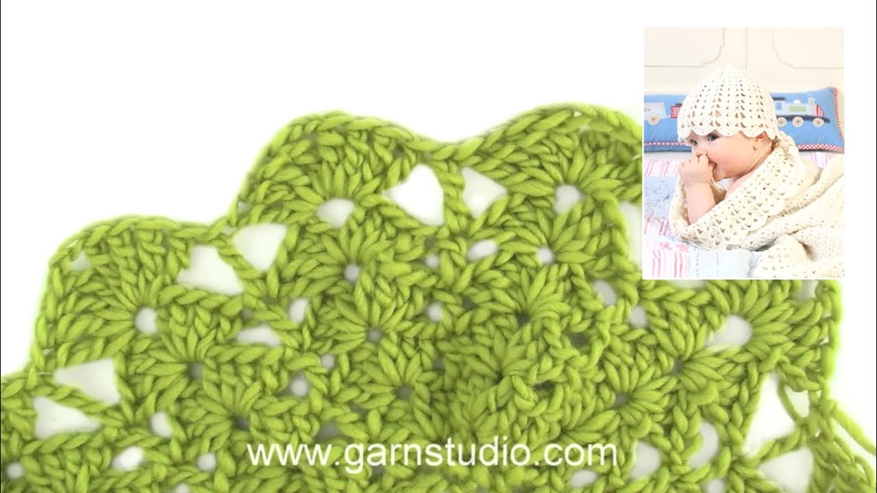 Comment Crocheter La Bordure D Une Couverture Baby Drops 19 6 Tutorial Video
