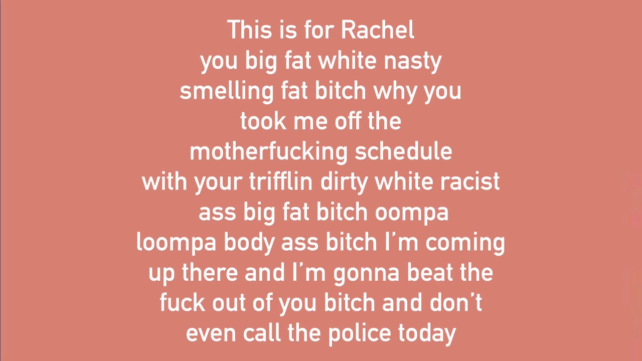 Fuck You Lil Fat Bitch