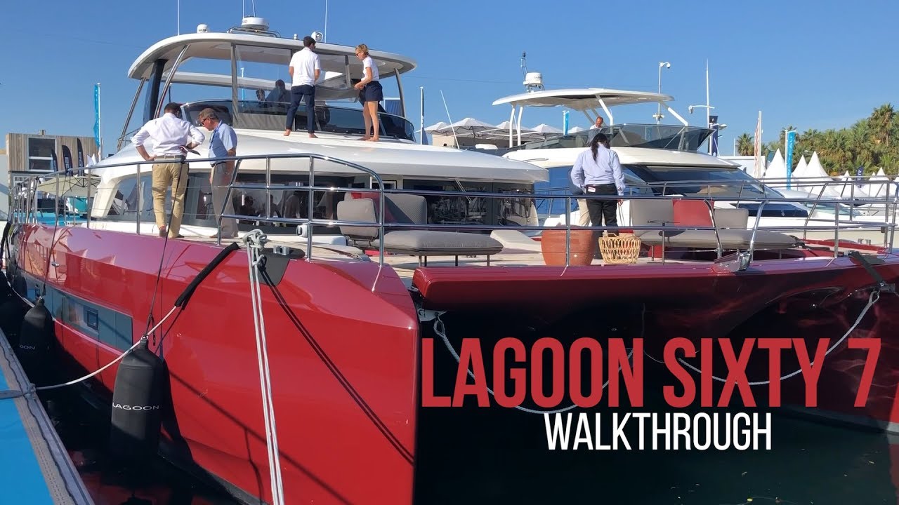 Lagoon SIXTY 7 Motor Yacht | First REAL walkthrough | Premiere Cannes Yachting Festival 2019
