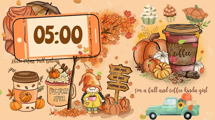 FALL AUTUMN 5 MINUTE TIMER