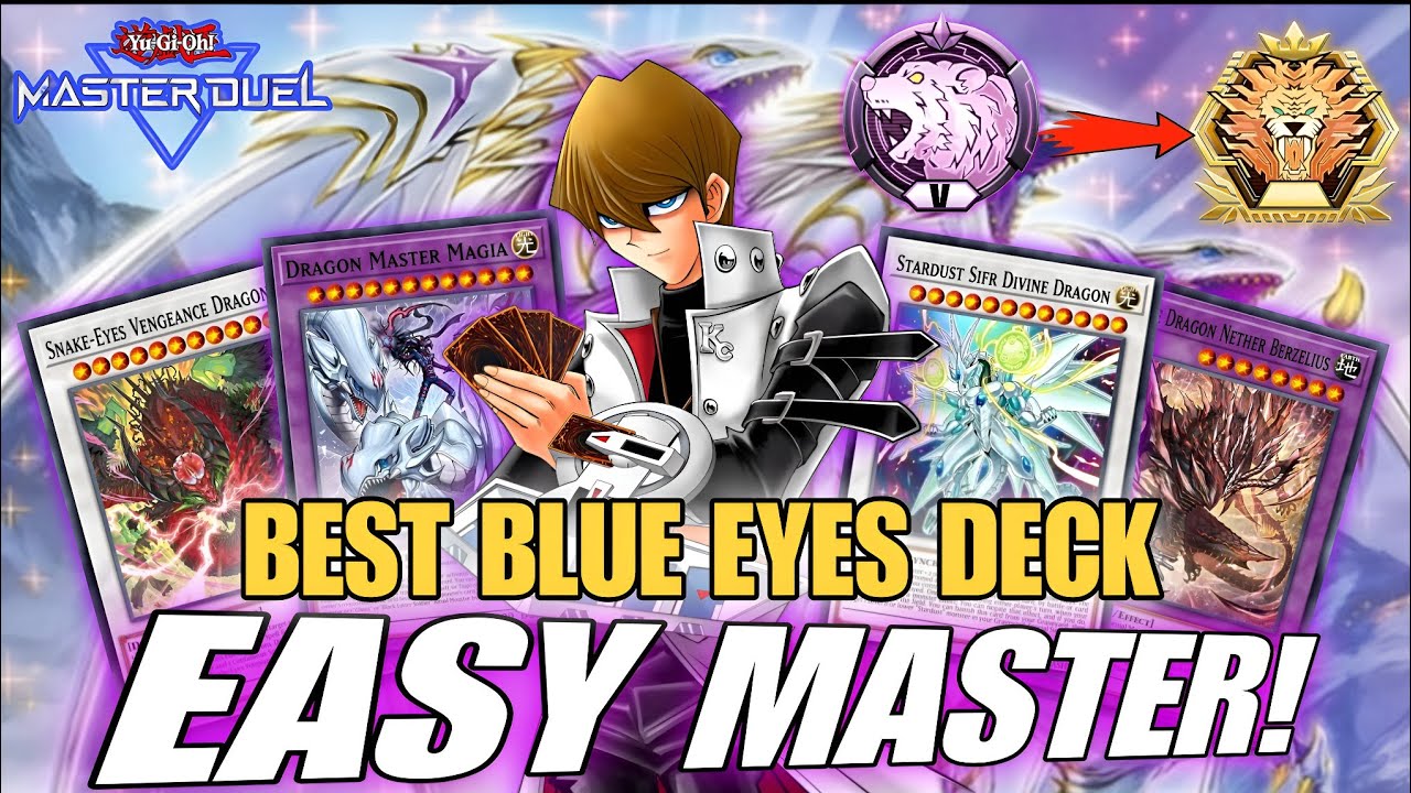 yugioh master duel blue eyes deck I started out playing the free beginner blue eyes deck and this is how its going any thoughts? : r/YuGiOhMasterDuel