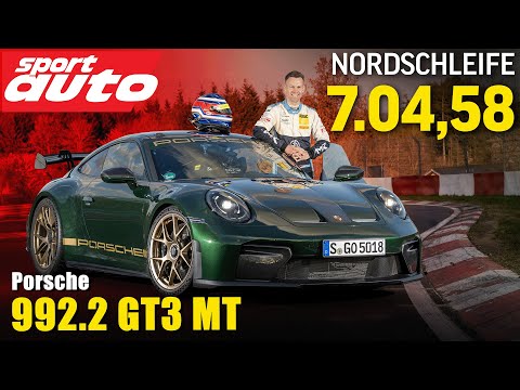 Porsche 992.2 GT3 Manual | Nordschleife HOT LAP 7.04,58 min | sport auto Supertest