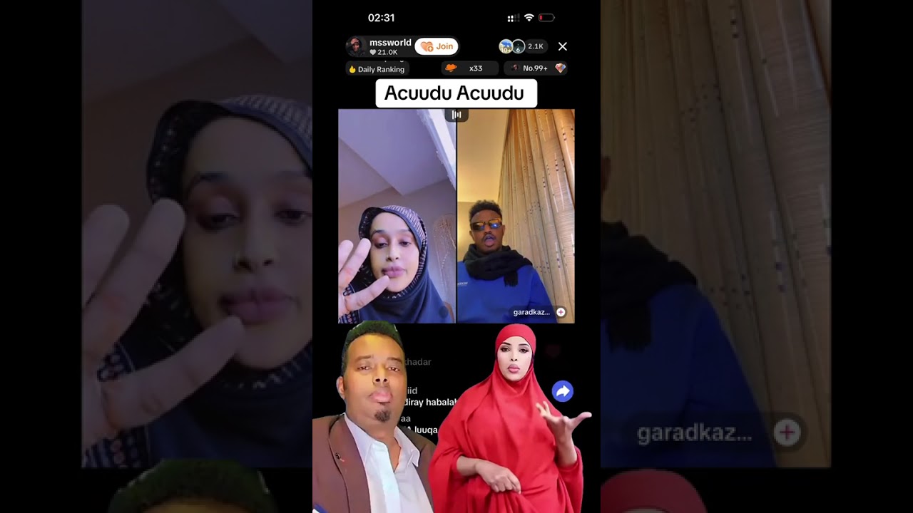 ARINTII FARAHA AY KA BAXDAY OO WAA AY DHAARATAY IN AY ISLA JIIFTEEN SUBXANALLAH 