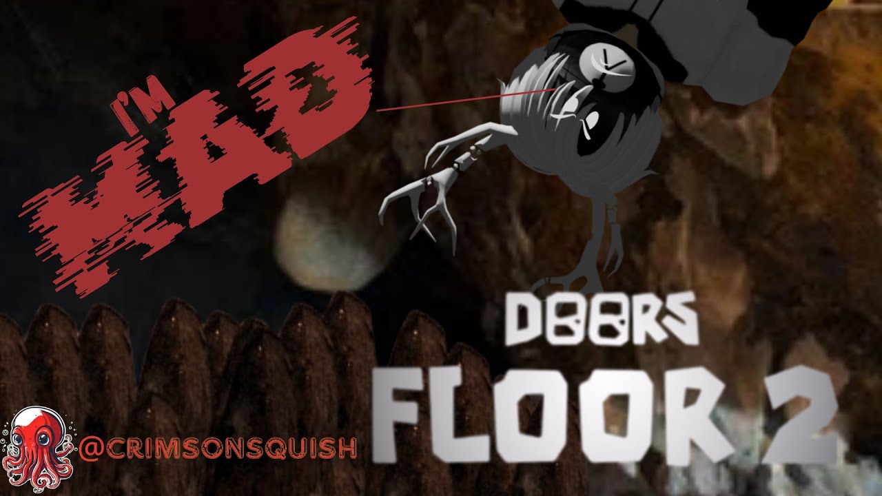 CRASHING OUT In Doors Floor 2 | CrimsonSquish (Roblox)