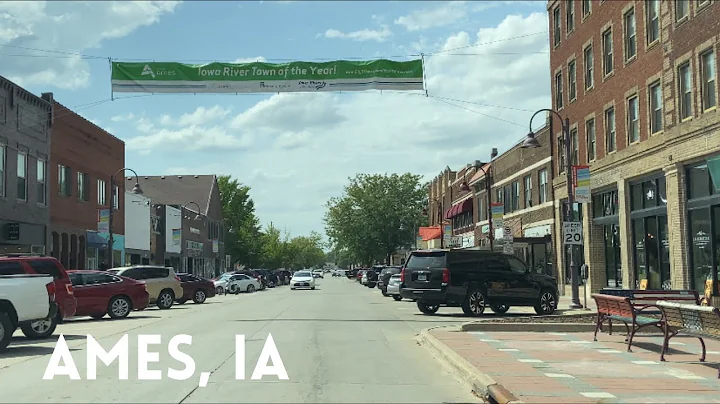 Driving through Ames, IA