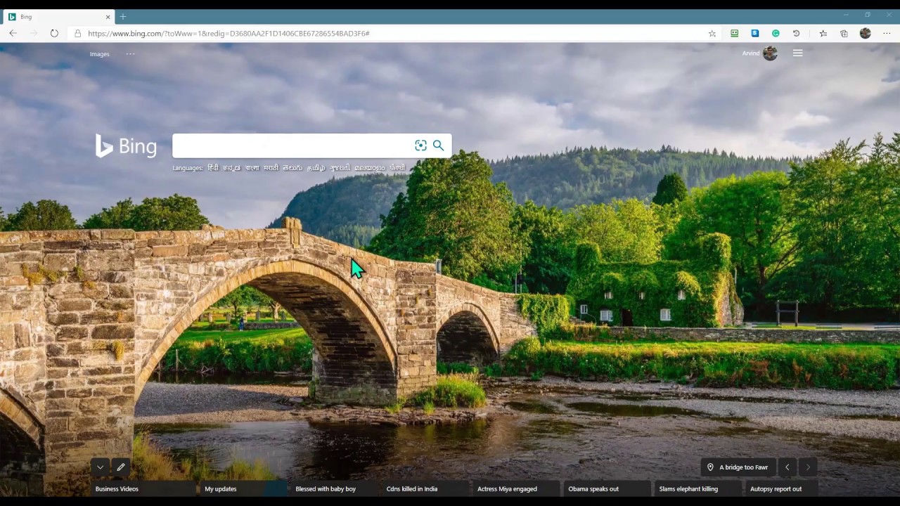 Find Windows 10 PC background images every day with Bing Wallpaper