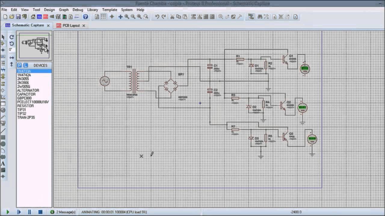 Fuente de Alimentacion Con Diodo Zener - YouTube
