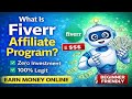 Fiverr Affiliate Program Full Course 2026 | Create Fiverr Account Step by Step | No Skills