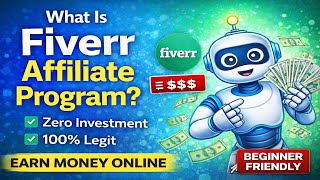 Fiverr Affiliate Program Full Course 2026 | Create Fiverr Account Step by Step | No Skills
