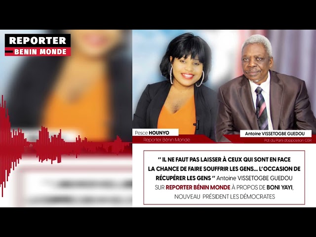 "TOUT LE MONDE PEUT ÊTRE COUPABLE" À PROPOS DE BONI YAYI PRÉSIDENT DES DÉMOCRATES