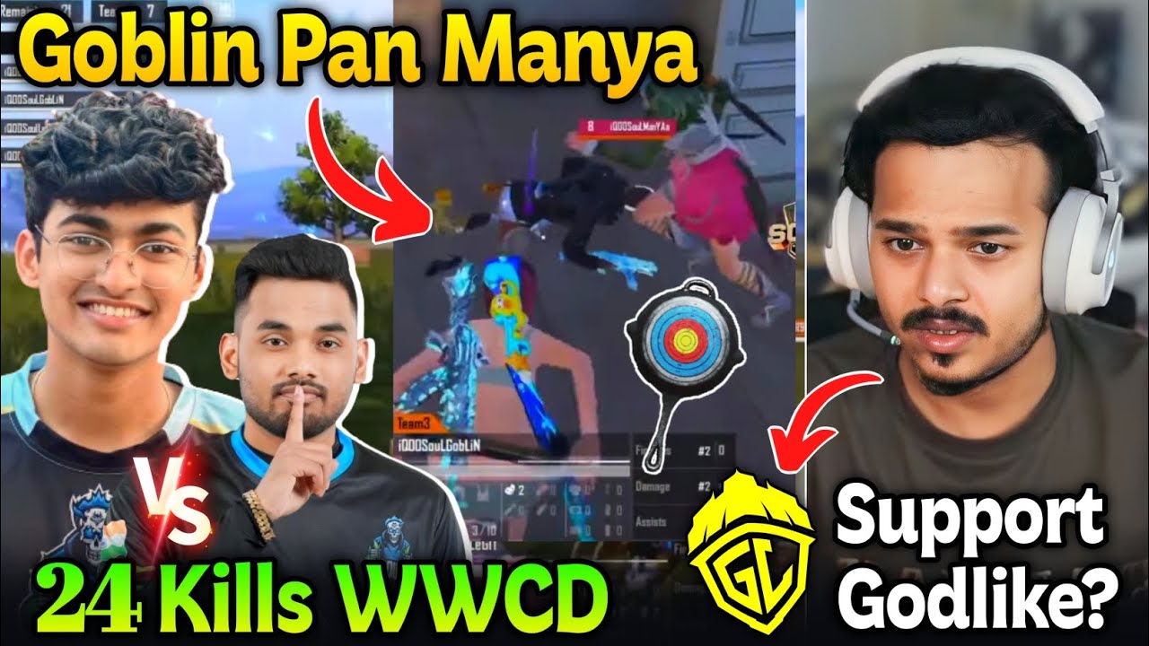 Goblin Pan Manya 🍳 | Goblin Legit Domination🚀🔥 | S8ul Support Godlike