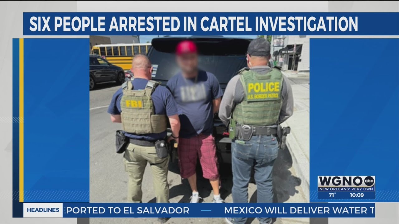 FBI arrests alleged cartel affiliate, 5 others in Marigny drug ...