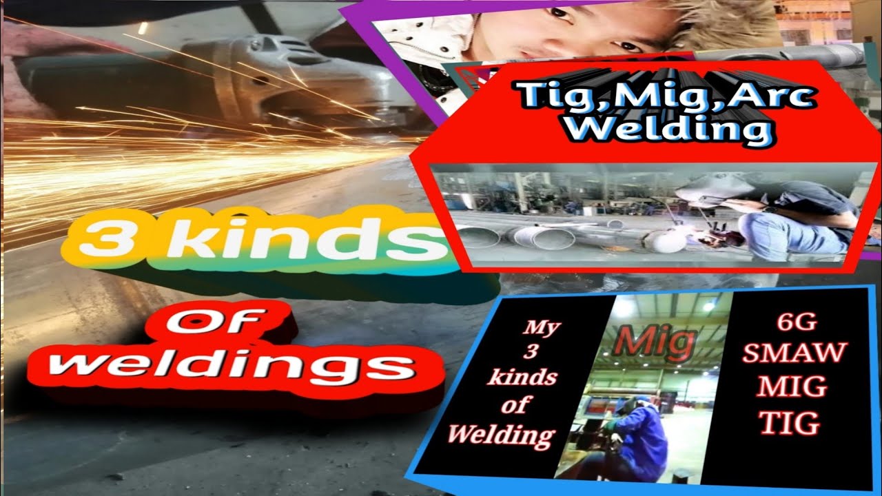 3 KINDS OF WELDING - YouTube