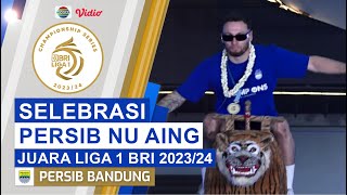 Meriah! Para Pemain Persib Datang Diarak dengan Singa | Selebrasi Persib Nu Aing screenshot 5