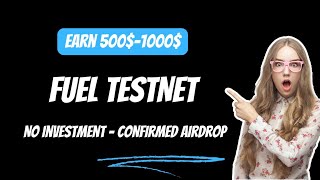 Fuel Network Testnet Airdrop Steps | Fuel Testnet Airdrop Tutorial | AirdropZone OfficiaL