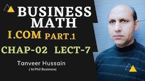 Business Mathematics Chapter 2 I.Com Part-1|#Percentage |  #Business_Math #BusinessMath #Dash_Campus