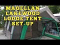 Magellan lakewood lodge 17x12 tent set-up Magellan lakewood lodge 17x12 tent set-up