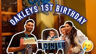 OAKLEY’S FIRST BIRTHDAY!!! *emotional*