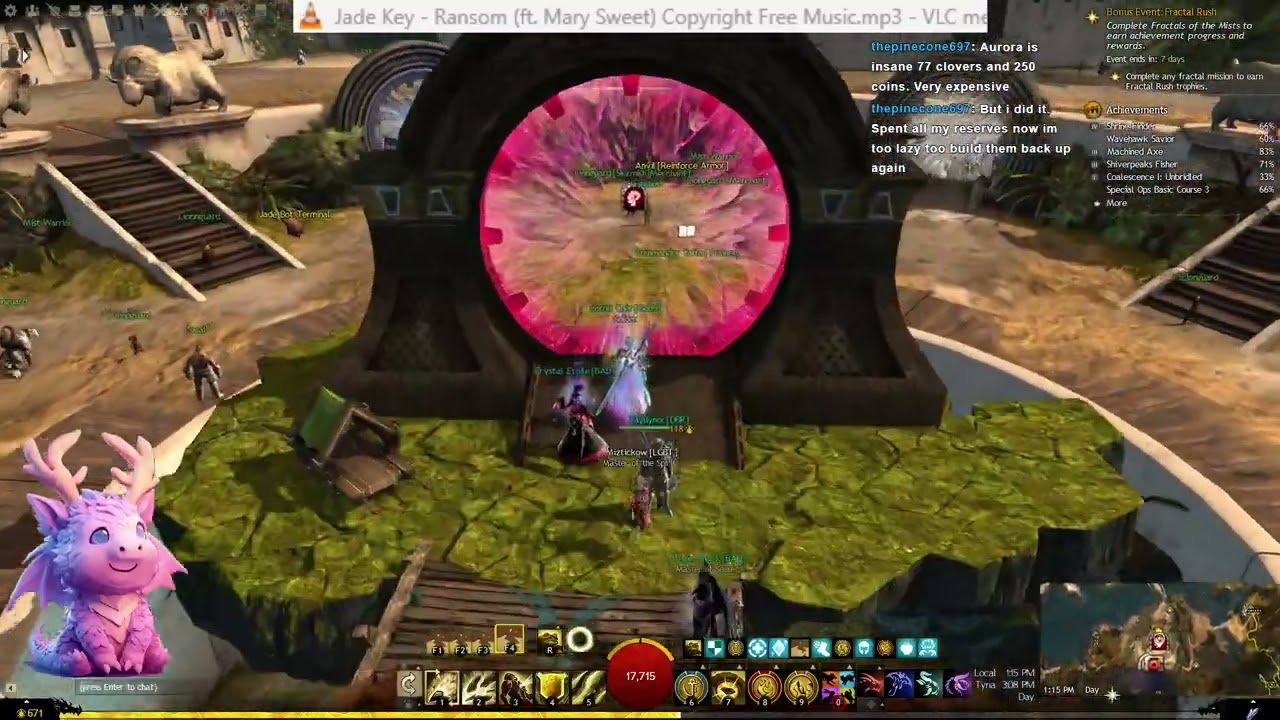 GW2: New Fractal Event and a Strike