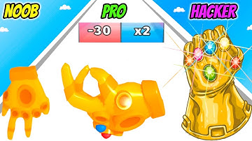 Glove Power - NOOB vs PRO vs HACKER