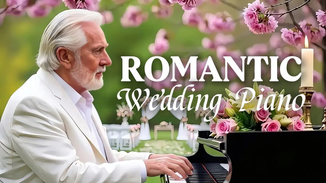 🎹 Live Romantic Wedding Piano — Soft Instrumental Music for Love & Ceremony (11 Hours)