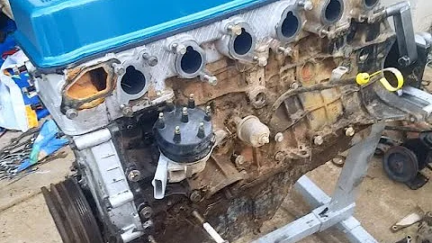 XG FORD FALCON ENGINE RECONDITION, EX VICTORIA POLICE VAN PART 5