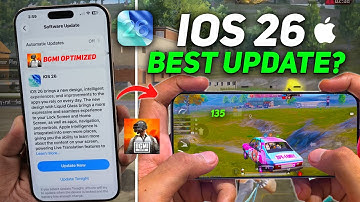 iOS 26 BGMI Test 🔥 Best Update for Gamers? | iOS 26 BGMI Gameplay | Update or Downgrade?