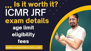 ICMR JRF exam details | ICMR exam notification details