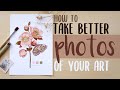 6 Tips For Great Photos of Your Art With Just Your Phone | Advice for Social Media &amp; Etsy Sellers