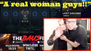 TheBausffs Introduces His GIRLFRIEND To The Stream...