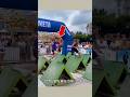 世界記録を破った青年のレース