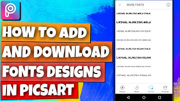 How To Add Custom Fonts in PicsArt [Unlimited Fonts + Cool Fonts!]