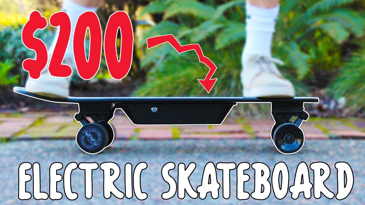 219 ELECTRIC SKATEBOARD REVIEW *CHEAP and FUN* YouTube