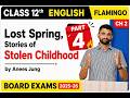 Lost Spring Part 4 Full Explanation | Class 12 English Chapter 2 | Board Exam 2025-26