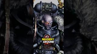Artistic choice - Scars that will not heal. WARHAMMER 40000 Black Legion Lord
