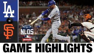 Dodgers vs. Giants NLDS Game 2 Highlights (10/9/21) | MLB Highlights