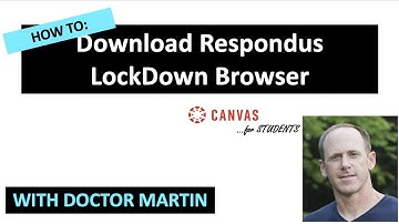 Instructions for Downloading Respondus LockDown Browser
