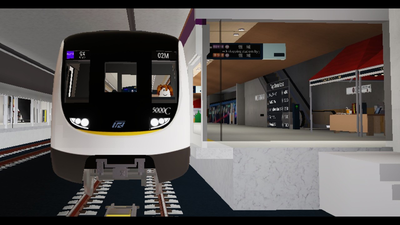 [Roblox Gameplay Ep1306] 勞博士之星綫連龍地快速班次 (往恆域) TRR Lin Lung Tei Rapid Departure (To Hanwick)