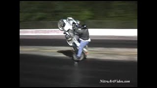 Bike Crash Raw Action Drag Racing Part 2of3 Houston Motorsports Park August 7, 2011