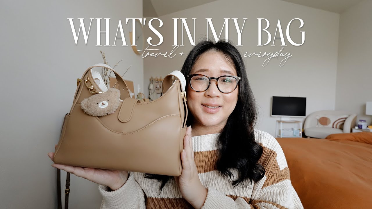 What's In My Travel + Everyday Bag? | OLEADA Mini Reverie Hobo Handbag ...