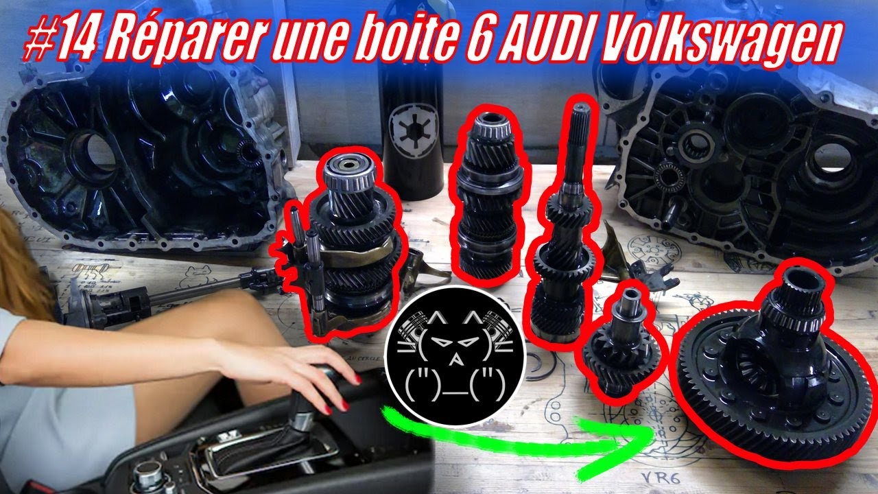 #14 🔩⚙Réparer une boite 6 AUDI Volkswagen⚙🔩