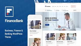 FinanceBank - Business, Finance & Banking WordPress Theme | Themeforest Website Templates and Themes